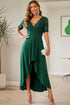 'Nereida' Short Sleeve Lace Dress - Celes Fashion